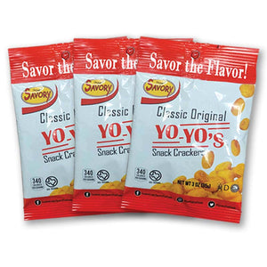 
                  
                    Load image into Gallery viewer, Yo-Yo&amp;#39;s Snack Crackers - Classic Original - 3 Pack
                  
                